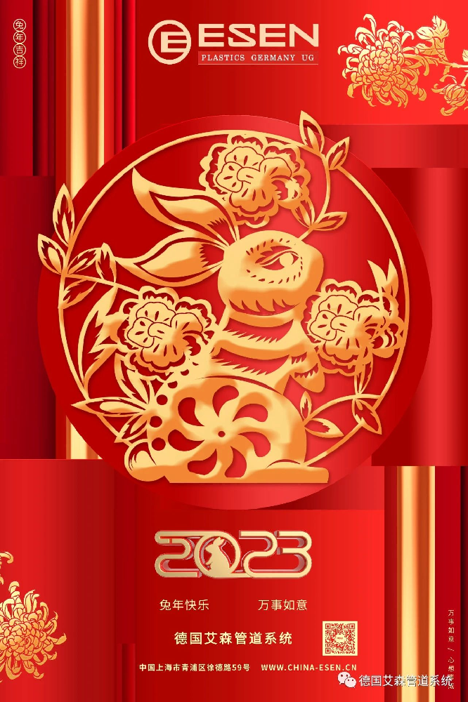 恭贺新春 兔年如意 | Bwin必赢管道祝大家新年快乐！